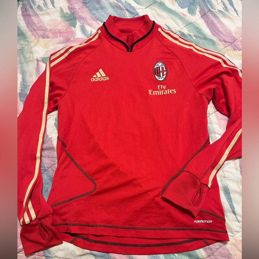 AC Milan Long sleeve mock neck Training Jersey